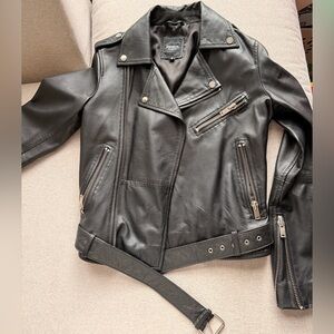 Barnet’s  Black Leather jacket